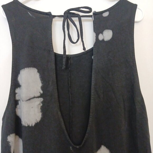 Back Beat Co Womens Organic Cotton Everyday Jumpsuit Vintage Black Cloud XXL NWT - Picture 10 of 11